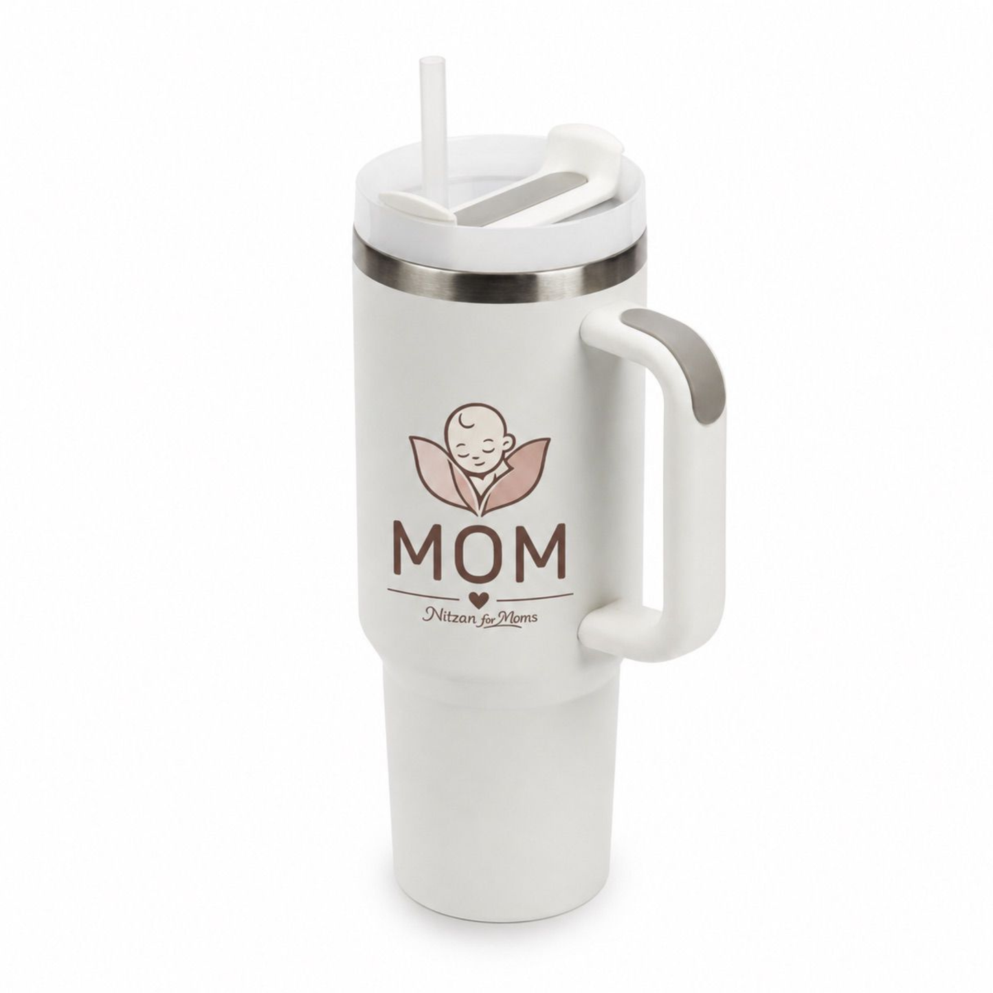כוס עם קש MOM