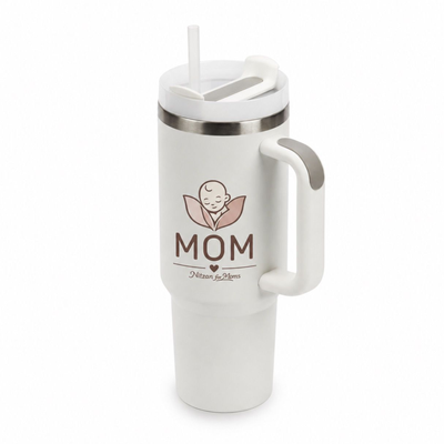 כוס עם קש MOM