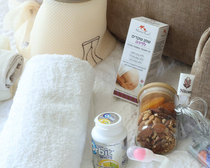 מארז תיק לידה פרימיום terra brown